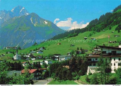 Hirschegg Kleinwalsertal Vorarlberg AT Ifenhotel Kleinwalsertal Alpen Kirche Ber