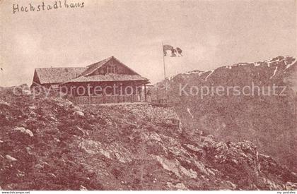 Oberdrauburg Kaernten Hochstadelhaus Berghaus Lienzer Dolomiten