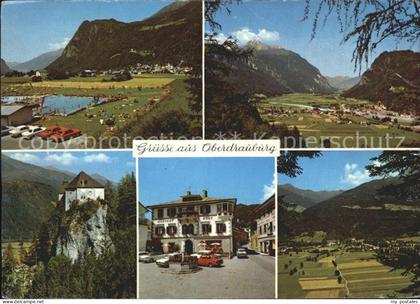 Oberdrauburg Kaernten Kaerntner Tor Schwimmbad Simmerlach Hauptplatz Schloss Ste