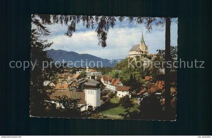 Rankweil Vorarlberg Ansicht mit Burg