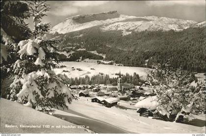 Riezlern Kleinwalsertal Vorarlberg Kleinwalsertal Hochifen