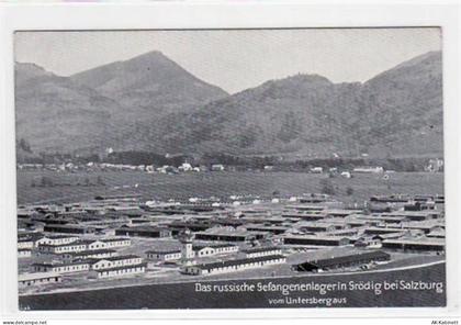 Seltene Grödig bei Salzburg. russische Gefangenenlager vom Untersberg au... - 39015730