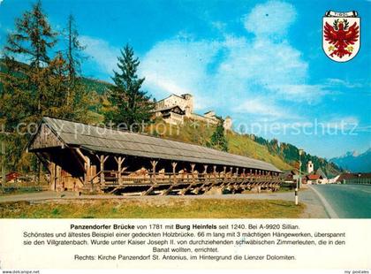 Sillian Tirol Panzendorfer Bruecke Burg Heinfels