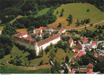 St Paul Lavanttal Ferndorf Kaernten AT Benediktinerstift St Paul Fliegeraufnahme