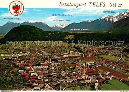 Telfs Tirol Fliegeraufnahme