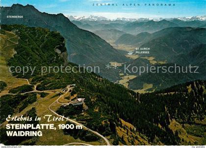 Waidring Tirol Fliegeraufnahme Steinplatte