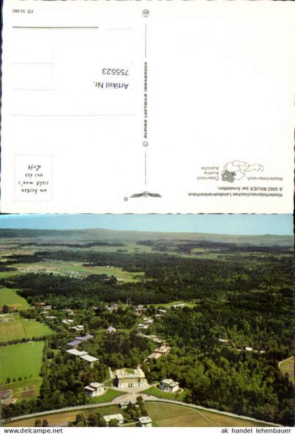 755523 Mauer bei Amstetten Luftbild Landeskrankenhaus Bez. Amstetten
