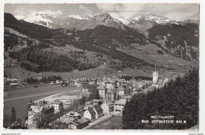 Bad Hofgastein old postcard posted 1961 - slogan postmark  b211202