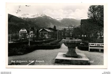 Bad Hofgastein postcard posted 1952 special pmk b200801