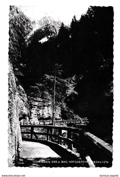 Höhenweg nach Bad Hofgastein, old postcard posted b250610