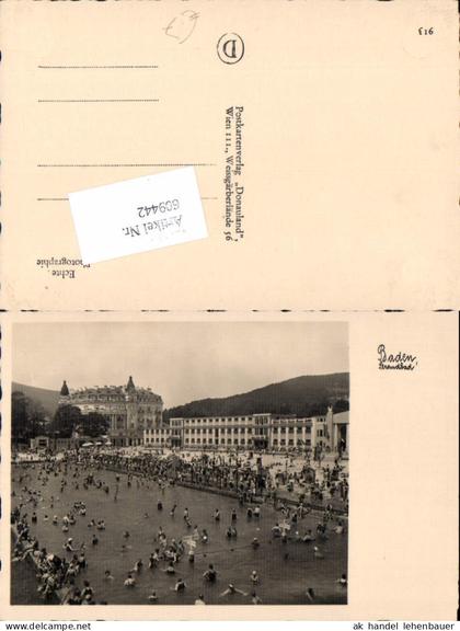 609442,Baden bei Wien Strandbad