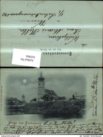 163866,Fischamend b. Mondschein Nacht