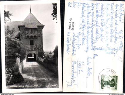 260993,Maissau Burg Tor Straße
