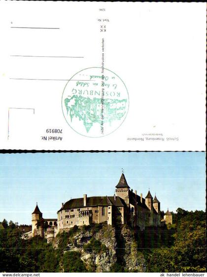 708919 Rosenburg-Mold Schloss Rosenburg Nordseite