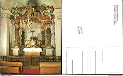 724584 Weitra Stadtpfarrkirche Seitenkapelle zum kl. Kreuz Kirche Inneres