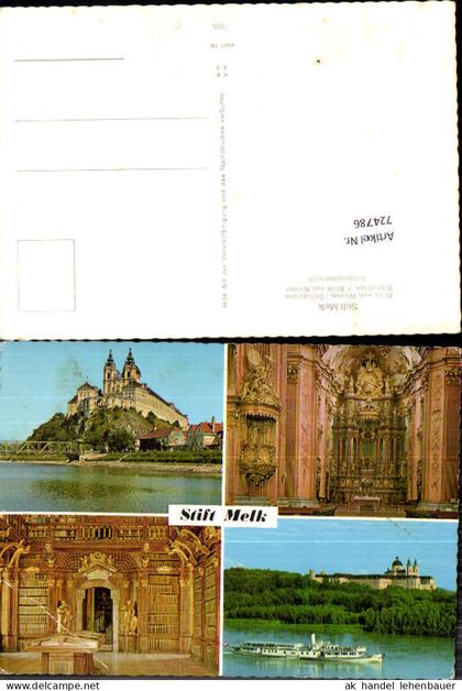 724786 Melk Stift Melk Niederösterreich