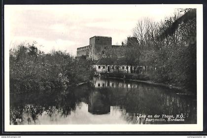 AK Laa an der Thaya, Nordseite Burgmotiv