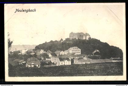 AK Neulengbach, Ortsansicht mit Schloss
