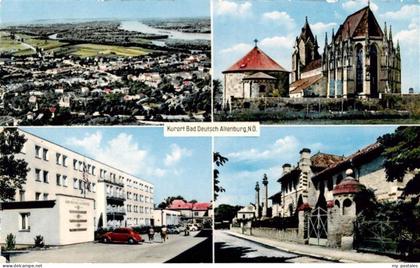 Bad Deutsch-Altenburg Gesamtansicht 1000jaehrige romanisch-gotische Kirche Kurha