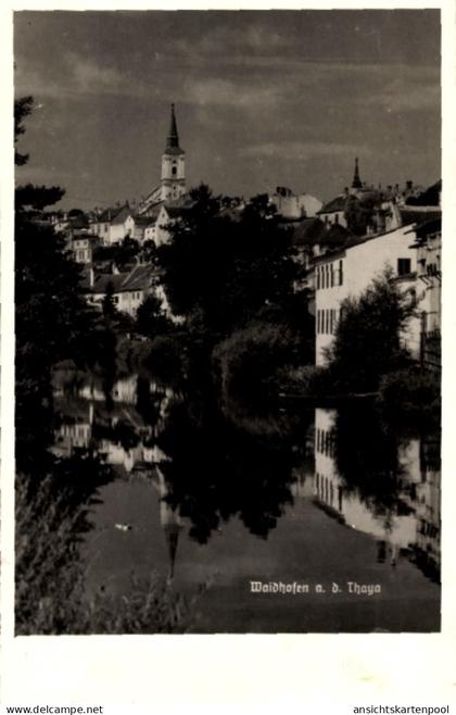 CPA Waidhofen an der Thaya Niederösterreich, Teilansicht