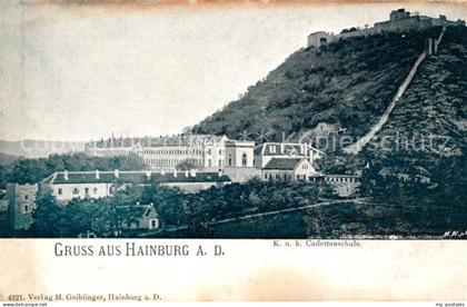 Hainburg Donau K. und K. Cadettenschule