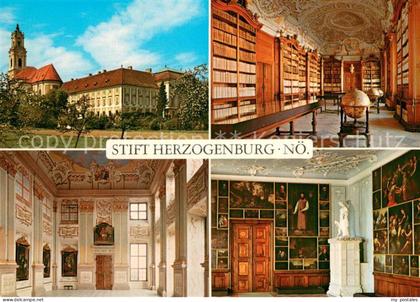 Herzogenburg Augustiner Chorherrenstift Herzogenburg Stiftsgebaeude Bibliothek F