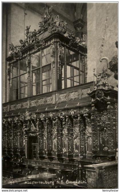 Klosterneuburg - Chorgestühl