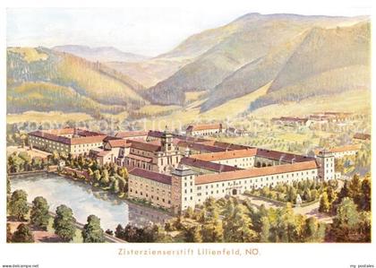 Lilienfeld Zisterzienserstift Kuenstlerkarte