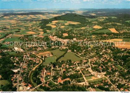 Neulengbach Fliegeraufnahme mit Burg Neulengbach