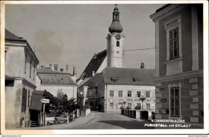 Photo CPA Purgstall an der Erlauf in Niederösterreich, Gasthof zum goldenen Löwen, Inh. Leopold Hörhan