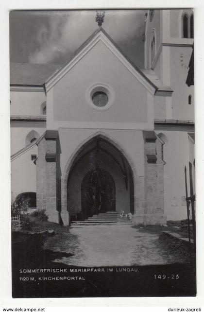 Sommerfrische Mariapfarr old postcard not posted b211110