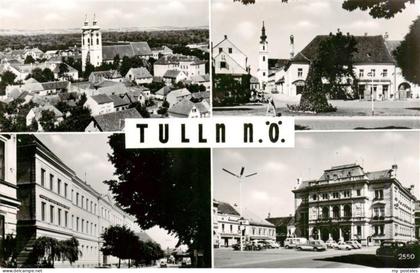 Tulln Donau Niederoesterreich AT Stadtbild mit Kirche Ortszentrum