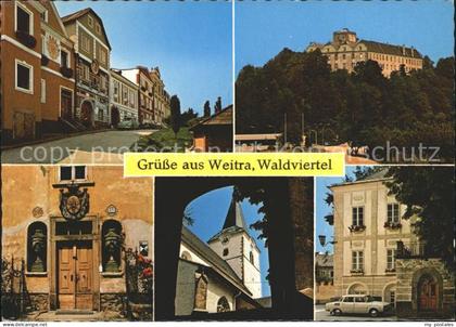 Weitra Teilansichten Kirche Schloss