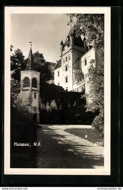 AK Maissau, auf dem Weg zum Schloss