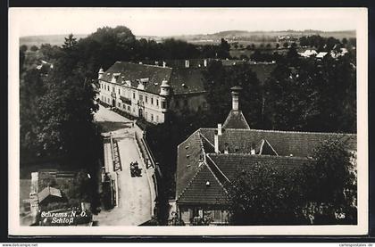 AK Schrems, Schloss aus der Vogelschau