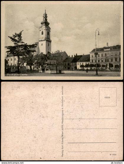 Ansichtskarte Bruck an der Leitha Ortsansichten Bruck an der Leitha 1950