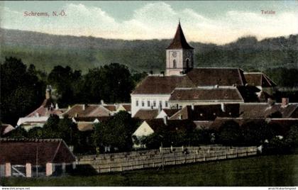 CPA Schrems in Niederösterreich, Teilansicht, Kirche