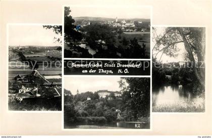 Drosendorf-Zissersdorf Panorama Sommerfrische