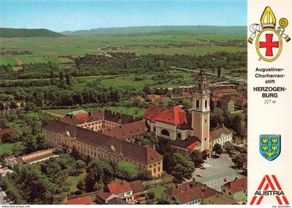 Herzogenburg Niederoesterreich AT Augustiner Chorherrenstift Fliegeraufnahme