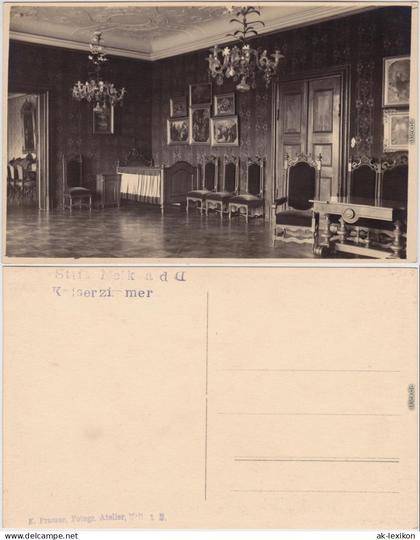 Melk Stift Melk - Kaiserzimmer Foto Ansichtskarte 1930