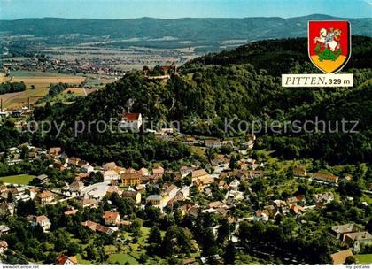Pitten Fliegeraufnahme Schlossberg Burg Berkirche
