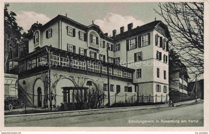 Rosenburg Kamp Burg Rosenburg-Mold Waldviertel AT Erholungsheim