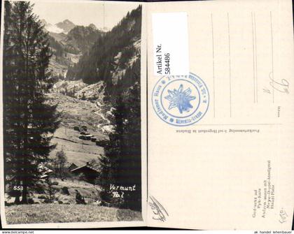 584486,Vermunt Tal Landschaft Gaschurn