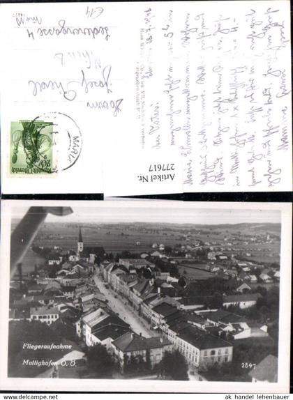 277617,Mattighofen Totale Fliegeraufnahme