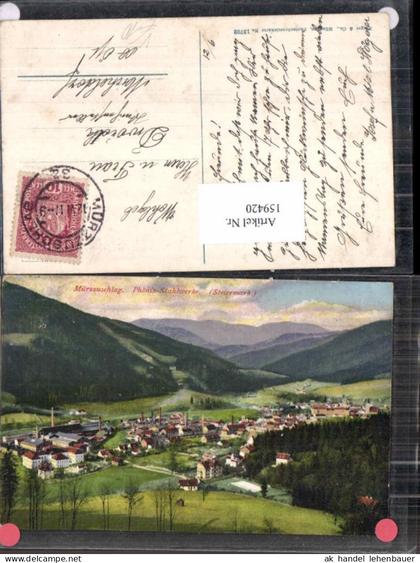 159420,Mürzzuschlag Phönix Stahlwerke Purger Co 13702
