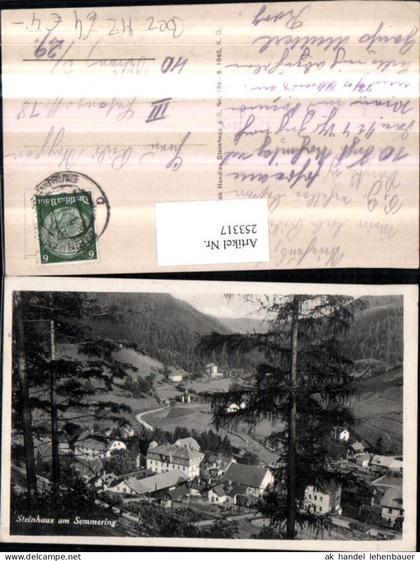 253317,Steinhaus am Semmering Totale