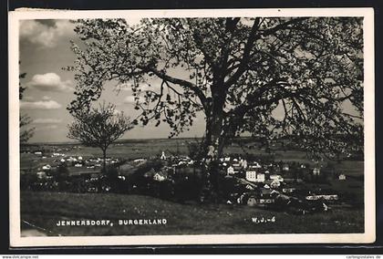 AK Jennersdorf, Ansicht der Ortschaft