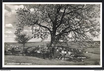 AK Jennersdorf, Fernblick zur Ortschaft