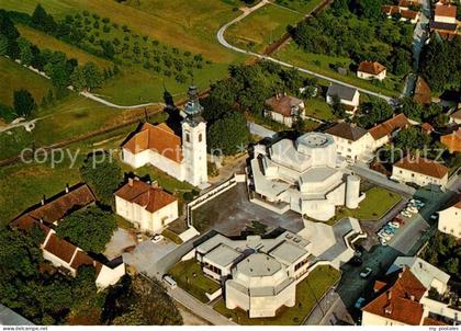 Oberwart Osterkirche Fliegeraufnahme