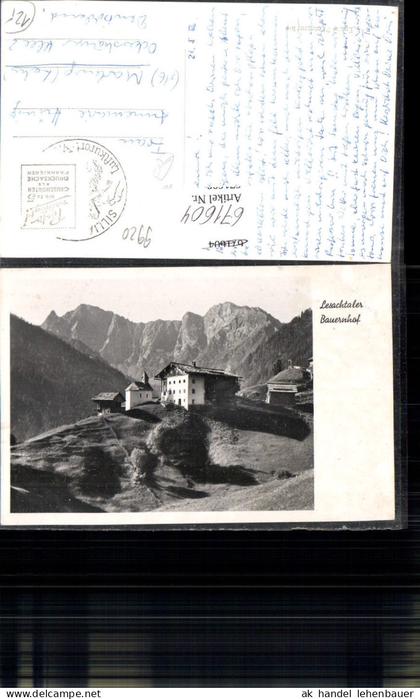 671604,Foto Ak Lesachtaler Bauernhof Lesachtal